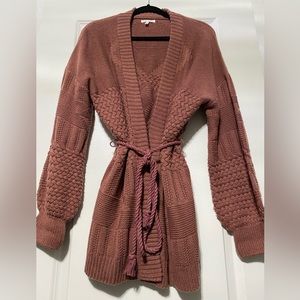 Maurice’s mauve tie XXL sweater